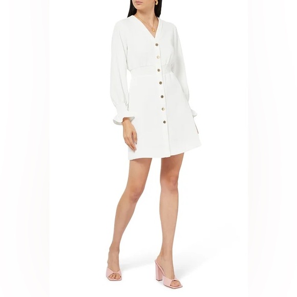 Sandro Lylie White Dress - Picture 1 of 5